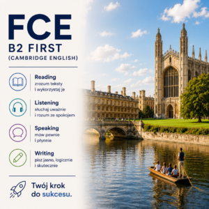 Kurs Cambridge B2 First (FCE)